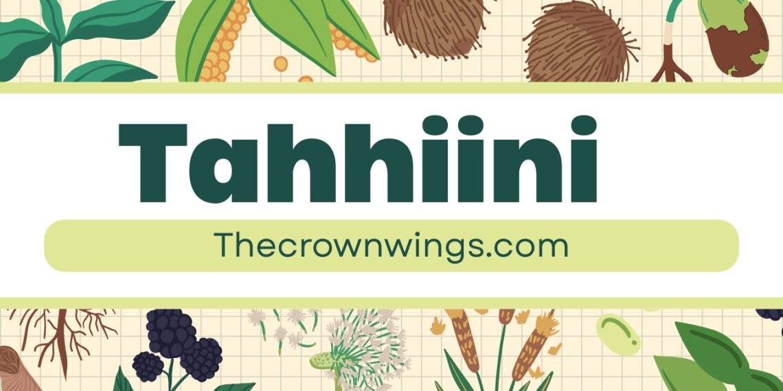 Tahhiini