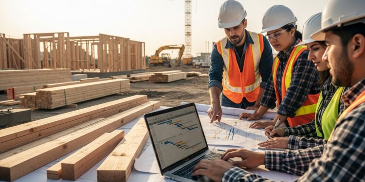 Aligning Lumber Planning with Construction Management Goals