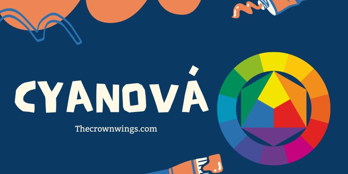 Cyanová