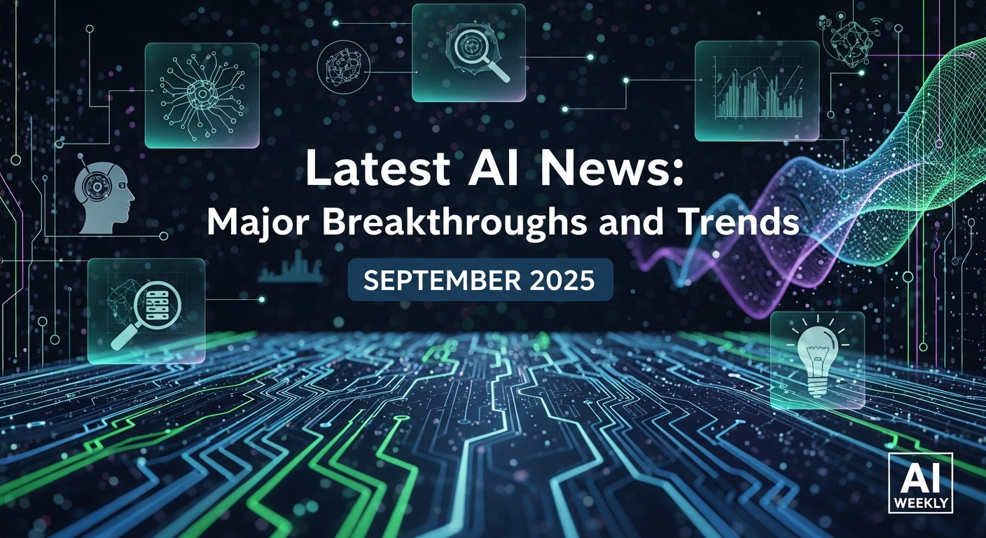 Latest AI News September 2025