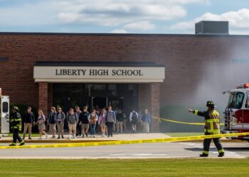 Liberty High School Gas Evacuation
