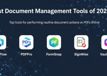 Best document management tools of 2026: Top tools for performing routine document actions on PDFs online