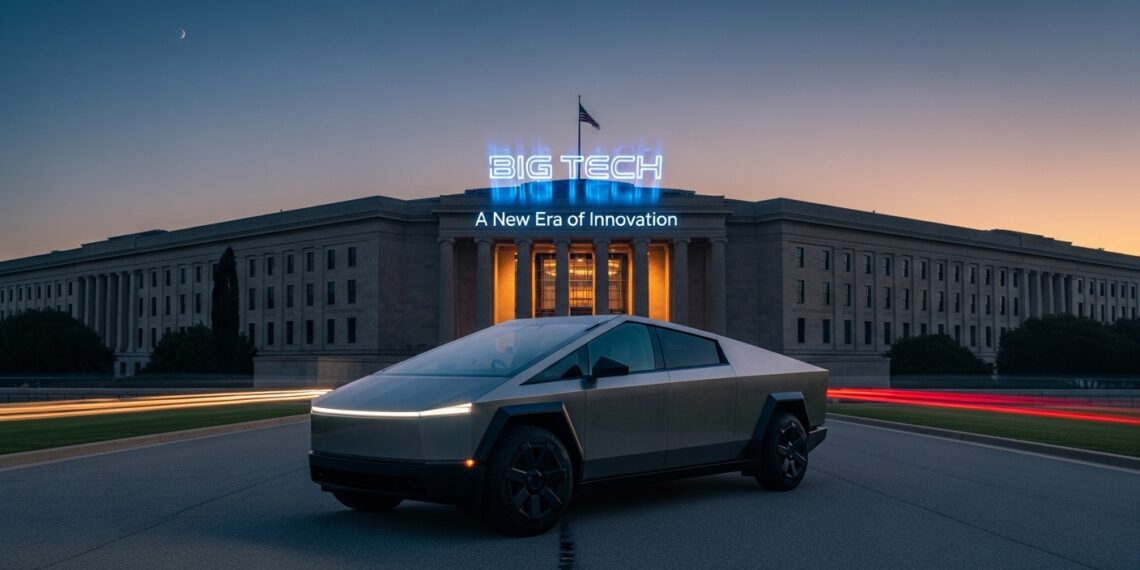 Pentagon Big Tech Tesla Cybertruck