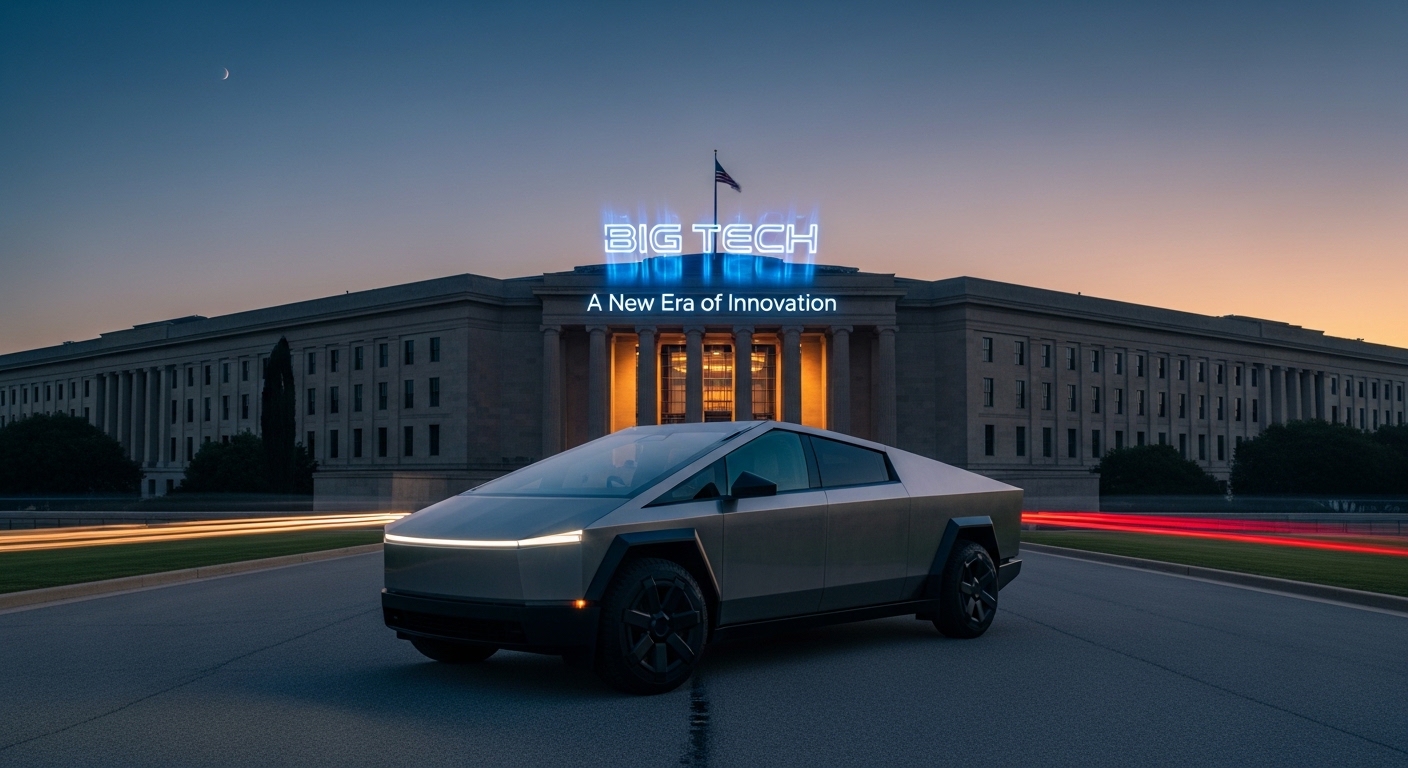 Pentagon Big Tech Tesla Cybertruck