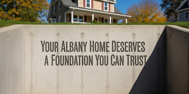 Your Albany Home Deserves a Foundation You Can Trust