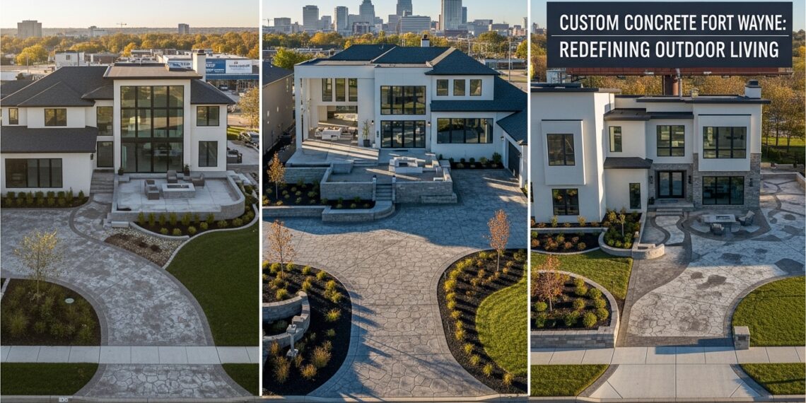 How Custom Concrete is Transforming Fort Wayne Properties