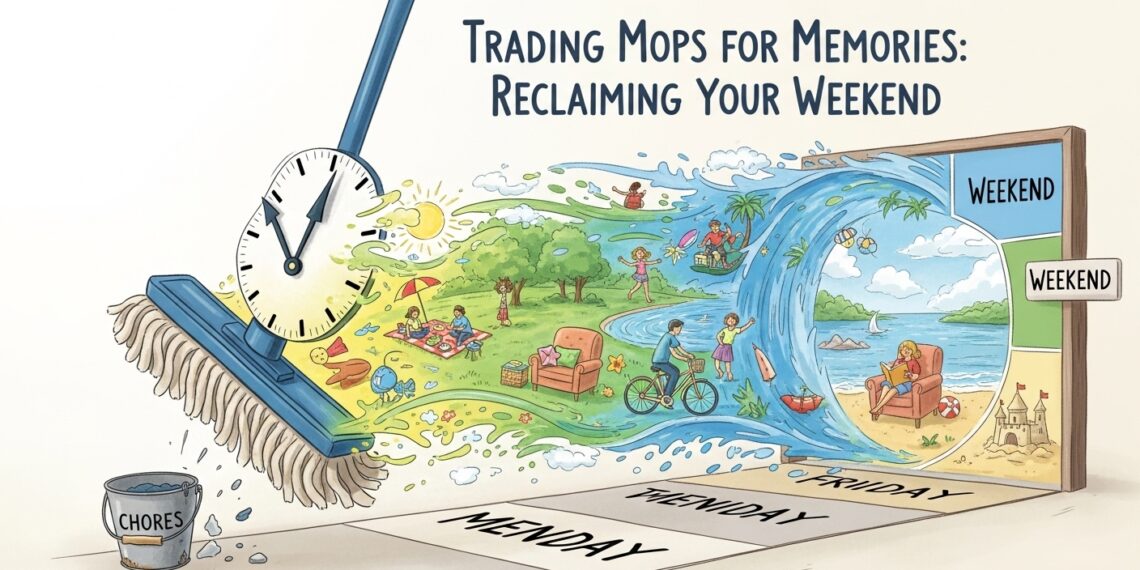 Trading Mops for Memories: Reclaiming Your Weekend