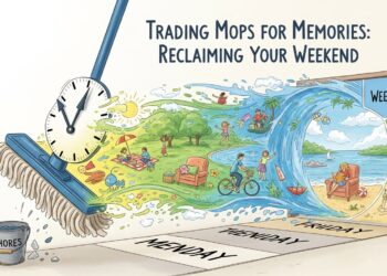 Trading Mops for Memories: Reclaiming Your Weekend