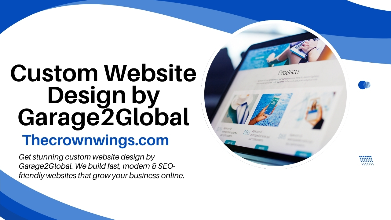 Custom Website Design by Garage2Global