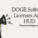 DOGE Software Licenses Audit HUD